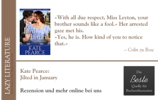 Kate Pearce – Jilted in January Zitat