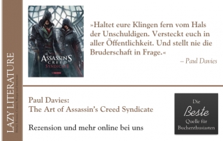 Paul Davies – The Art of Assassin's Creed Syndicate Zitat