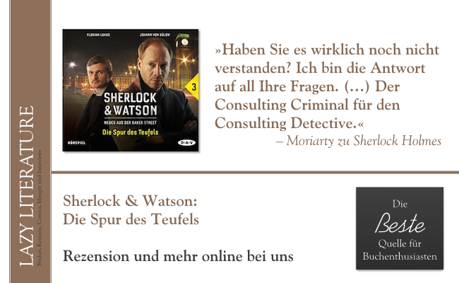 Sherlock & Watson – Teil 3- Die Spur des Teufels Zitat