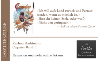 Kachou Hashimoto – Cagaster Band 1 Zitat