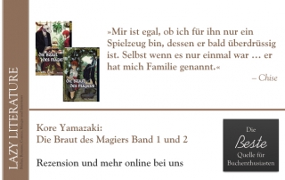 Kore Yamazaki – Die Braut des Magiers Band 1 und 2 Zitat