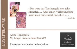 Arina Tanemura – My Magic Fridays Band 8 und 9 Zitat