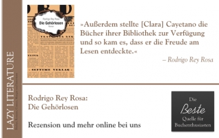 Rodrigo Rey Rosa – Die Gehörlosen Zitat