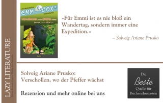 Solveig Ariane Prusko – Emmi Cox Band 3 – Verschwollen, wo der Pfeffer wächst Zitat