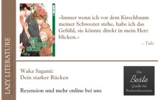 Waka Sagami – Dein starker Rücken Zitat