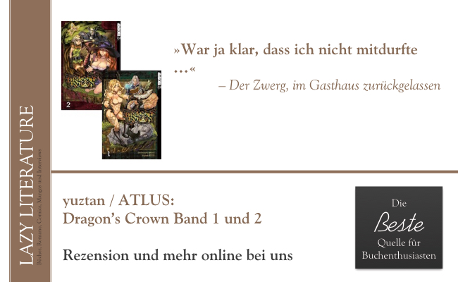 yuztan /ATLUS – Dragon's Crown Band 1 und 2 Zitat