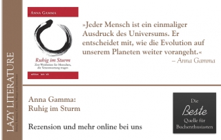 Anna Gamma – Ruhig im Sturm Zitat