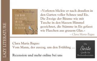 Clara Maria Bagus – Vom Mann, der auszog, um den Frühling zu suchen Zitat