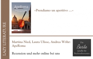 Martina Nied, Laura Ulisse und Andrea Wöhr – ApeRoma Zitat