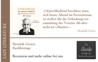 Hendrik Groen – Eierlikörtage Zitat