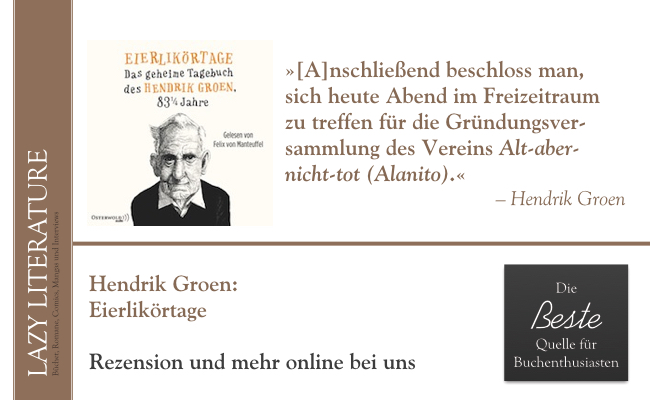 Hendrik Groen – Eierlikörtage Zitat
