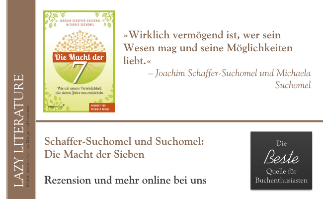 Joachim Schaffer-Suchomel und Michaela Suchomel – Die Macht der Sieben Zitat